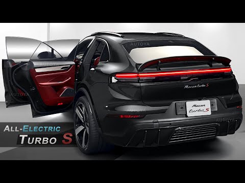 2025 Porsche Macan Turbo S EV - INTERIOR & New Color Options