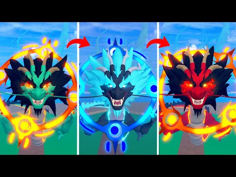 Unlocking EVERY Dragon Color in One Video (Blox Fruits)