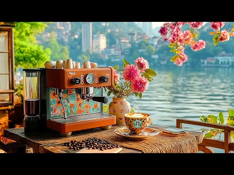 【春のカフェ体験 bgm ライブ】Chill Instrumentals: Smooth Jazz for Happy Mood🌸心地よいジャズ音楽、美しい自然の中での学習空間 🍃スタバ bgm 2月