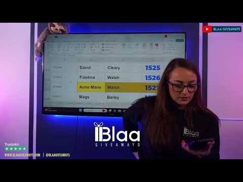 BLAA GIVEAWAYS | LIVE DRAW | 16th Jan 2025