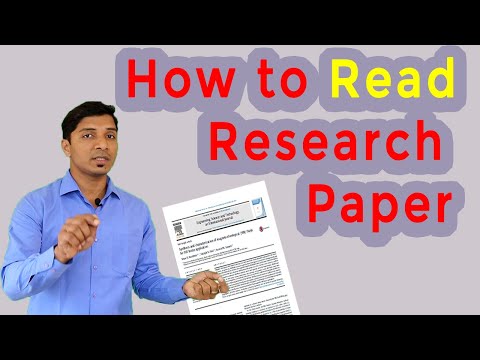 How to read a research paper II My Research Support II How to read research paper