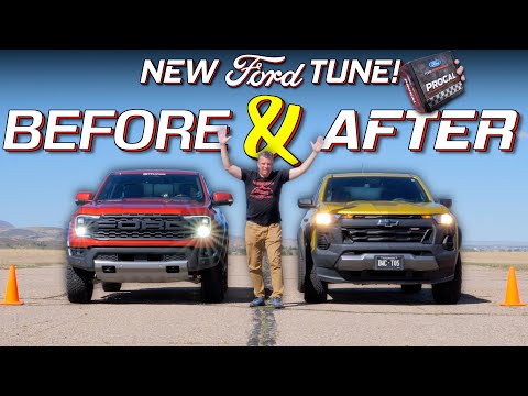 We Tuned The Ford Ranger Raptor to 455 HP: Here's How Much QUICKER It Is in a Drag Race!