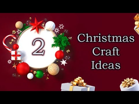 ❄️ 2 Ideas Christmas Decorations 🎅 Christmas decoration ideas for home🎄DIY Christmas Crafts Ideas