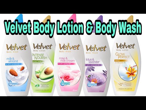 Best Velvet Skin Whitening Body Lotions & Body Wash | Which one is the best? (for fast glowing skin)