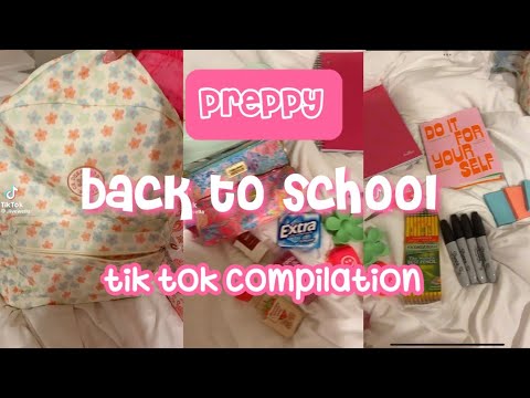 back to school preppy tik toks! | tiktok compilation! | 🫧🌴🫶🏽🩷🛍️☀️ | sub! | #preppy  #viral  |