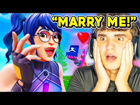 I Helped A 8 Year Old Get His GIRLFRIEND Back in FORTNITE