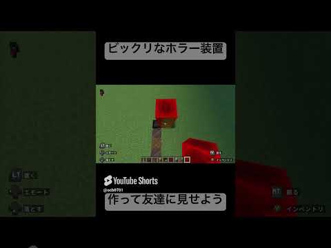 ホラーな装置を作った【マイクラ小ネタ】