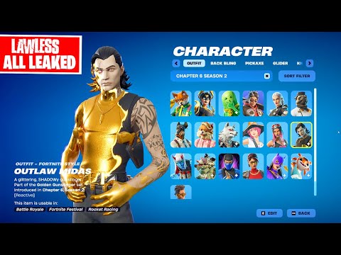 All New & LEAKED Chapter 6 Season 2 Cosmetics