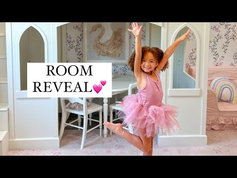 Harpers Room Reveal💗👀 #NewRoom #GirlsRoom #RoomRevel