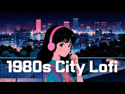 𝐏𝐥𝐚𝐲𝐥𝐢𝐬𝐭 Chill~ City in 1980s🌃 / 1hour Lo-fi Mix / Urban groove / Chill beats for study, rest