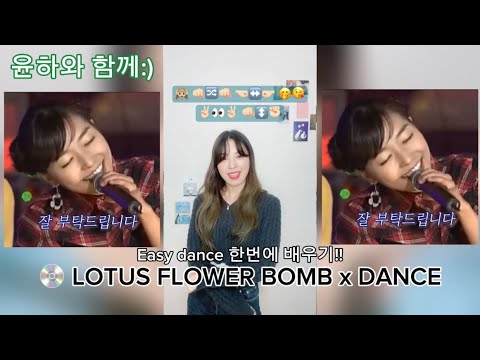 💃🏻Learning 💿 LOTUS FLOWER BOMB x DANCE (MASHUP) TREND EASY Dance Challenge | leeyoonha #shorts