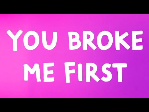 Tate McRae - You Broke Me First