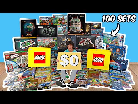 I opened a FREE LEGO STORE...