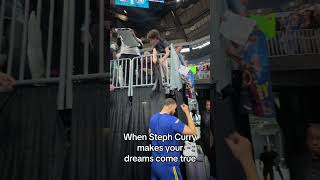 Dub Nation Fan Loses His Mind Over Steph Curry | #shorts