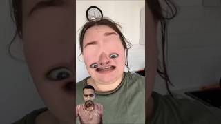 Trying TikTok Filter 84 l watch my turn #funny #comedy #shorts #facepuzzle