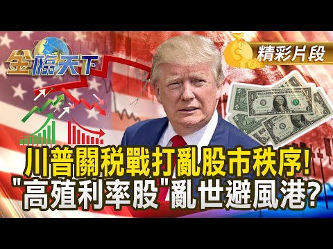 川普關稅戰打亂股市秩序! ""高殖利率股""亂世避風港?｜#金臨天下 20250313 @tvbsmoney​