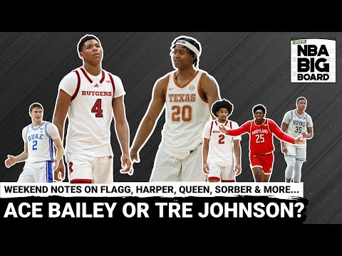 Weekend Takeaways: Is Ace Bailey Really Better Than Tre Johnson? + Cooper Flagg, Derik Queen & more