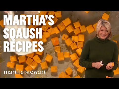 Martha Stewart's Best Squash Recipes | Roasted, Baked, and Spaghetti