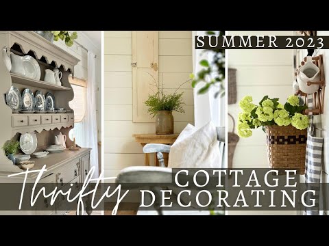 Decorating with Thrift Store Finds...for Summer! | Cottage Style Thrift Haul