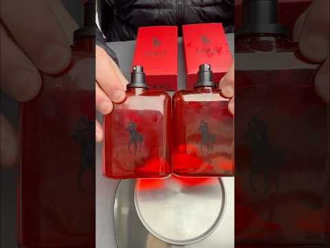 Fake vs Real Polo Ralph Lauren Red Perfume 125 ml