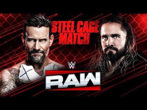 CM Punk vs. Seth Rollins – Steel Cage Match: Raw Hype Package