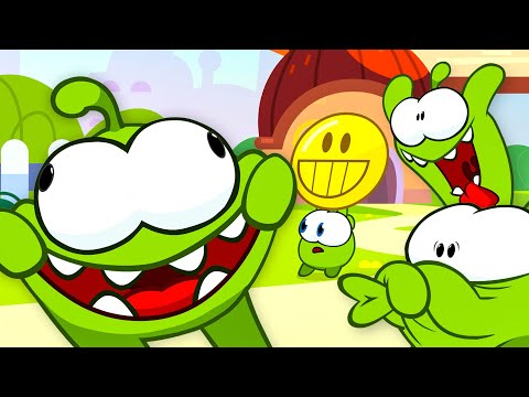 Nom's Silly Faces😋 | Om Nom Songs | Kids Cartoons & Nursery Rhymes | Moonbug Kids