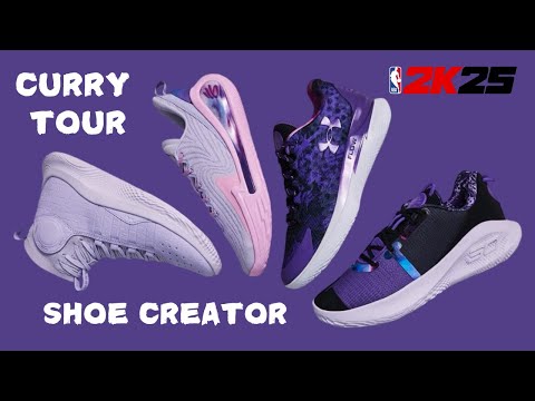 Curry Tour Pack NBA2K25 SHOE CREATOR