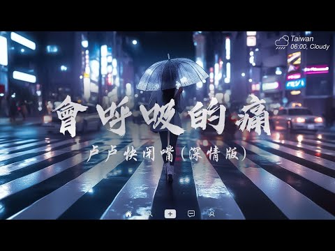 盧盧快閉嘴 - 會呼吸的痛(深情版)「想念是會呼吸的痛 它活在我身上所有角落」【動態歌詞】♪