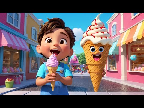 The Ice Cream Bridge Melts Away | Fun Nursery Rhyme for Kids | Sing-Along Song