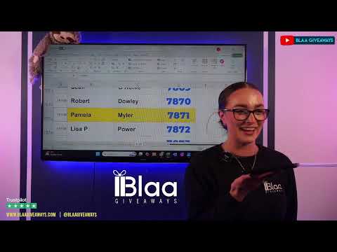 BLAA GIVEAWAYS | LIVE DRAW | 27th FEB 2025