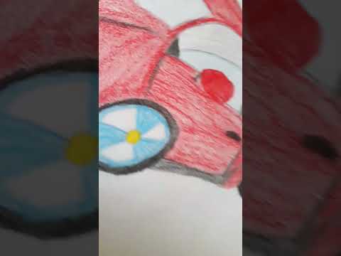 lamborghini car drawing #viral #shortsfeed