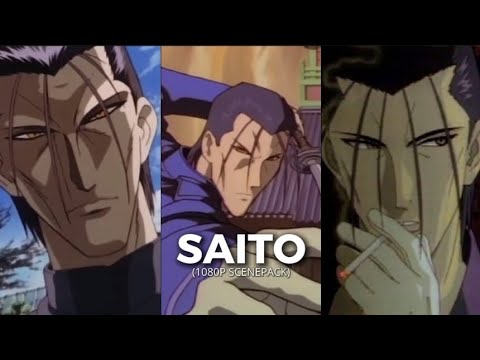 Saito raw clips | Rurouni Kenshin scenepack