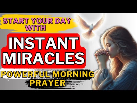 You will RECEIVE MIRACLES Every Morning you Listen to This Powerful Prayer to THE HOLY SPIRIT