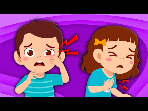 Discover The MOST Sensitive Parts Of Your Body! | Human Body Songs For Kids | KLT Anatomy