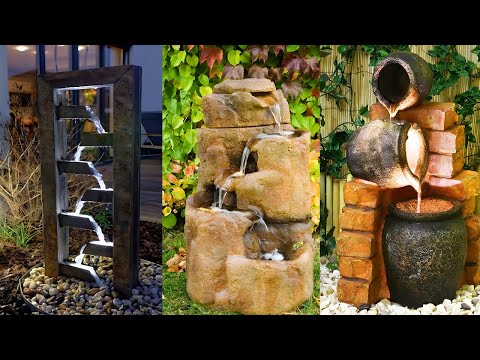 SMALL GARDEN FOUNTAIN IDEAS 2025 - WATER FOUNTAINS FOR GARDENS 2025 - GARDEN DECOR IDEAS 2025