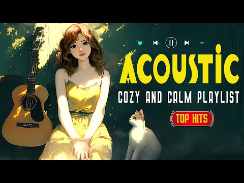 Acoustic Songs 2025 Cozy and Calm Playlist 🌻 New English Love Songs with Lyrics to Boost Your Mood