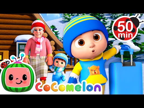 Family Winter Trip!🧳| Cocomelon | Kids Cartoons & Nursery Rhymes | Moonbug Kids