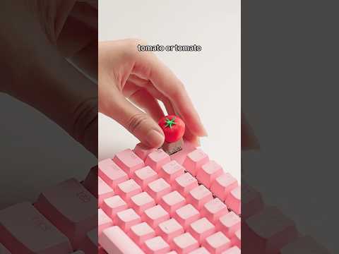 Tomato keycap 🍅🍅🍅 Is it vegetable or fruit?? #shorts #3dprinting #craft #diy