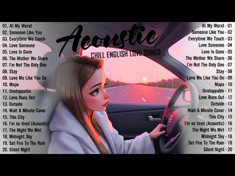 Best Acoustic Songs 2025 💖 Chill English Acoustic Love Songs Cover 💖 Acoustic Songs 2025 Playlist