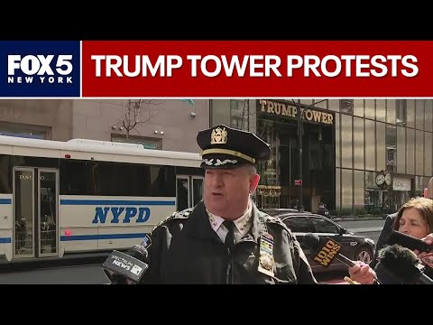 NYPD update: 98 "prisoners" after Trump Tower protest