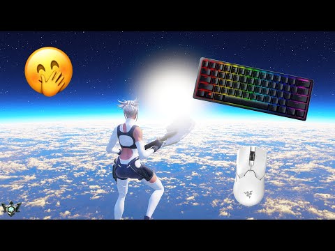 RAZER HUNSTMAN MINI ASMR 🤭 GAMEPLAY IN 360HZ⭐