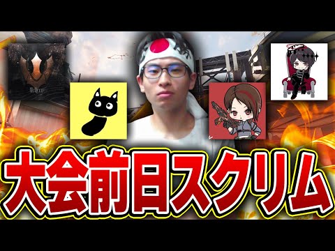 ガチンコCUPに備えて大会前日スクリムをガチファイメンバーでやるぞー！！【CODモバイル】KAME