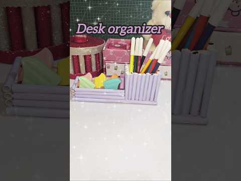 Diy Desk Organiser #ytshorts #diy #creative