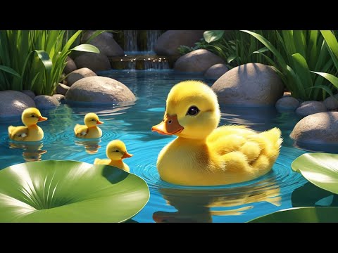 Baby Duck Quack Quack Quack Rhyme Song | Popular Nursery Rhyme &  | Educational Kids Songs