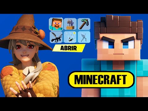 🔴¡ STEVE de MINECRAFT en FORTNITE en 2025 ! (PROXIMAS COLABORACIONES)