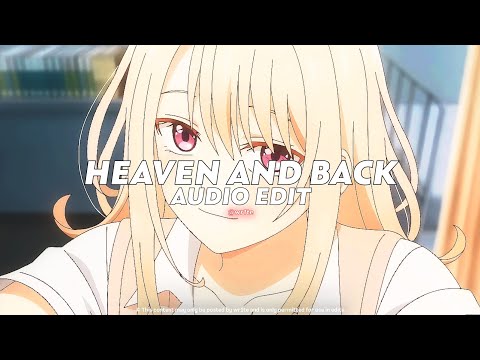 heaven and back (tiktok version/spedup) || chase atlantic [ edit audio ] v6