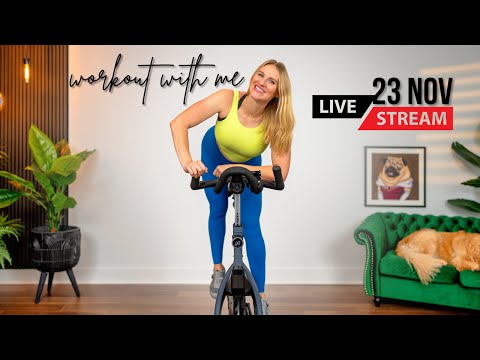 LIVE Indoor Cycling Workout! | 30-minute Indoor Cycling Class