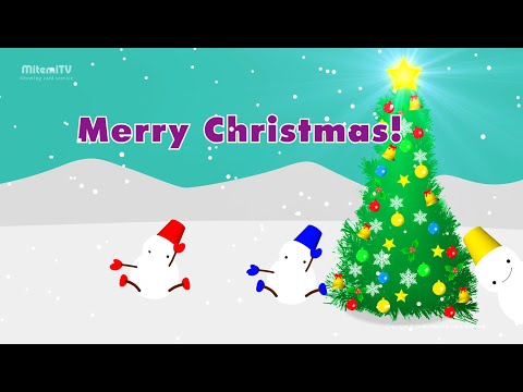 Christmas video card / Christmas greeting card 28