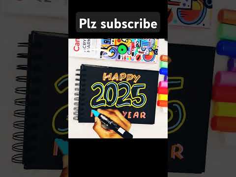 Welcome 2025 ✨ | Front Page Idea #shorts #frontpage #newyear