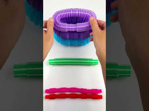 Lighting POP-TUBE On EACH! #diy #oddasmr #poptubesounds #satisfyingvideos #toys #relaxing #creative